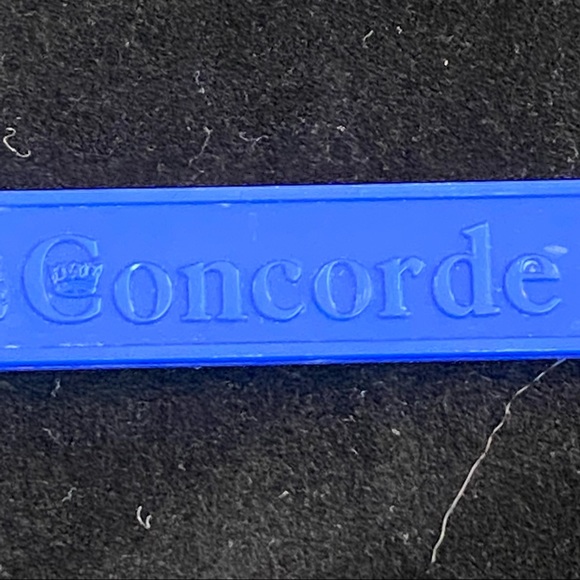 Vintage 70’s-80’s, Blue British Airways Concorde Drink Stirrer/Swizzle Stick. - Picture 15 of 16